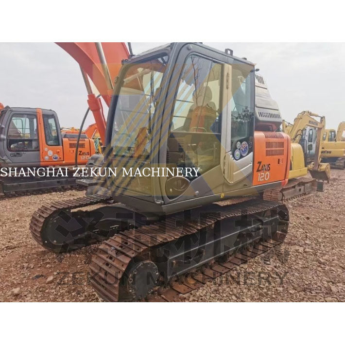 মূল হাইড্রোলিক পাম্প এবং 93 KW সঙ্গে ব্যবহৃত Hitachi ZX120-3 ক্রলার খননকারী