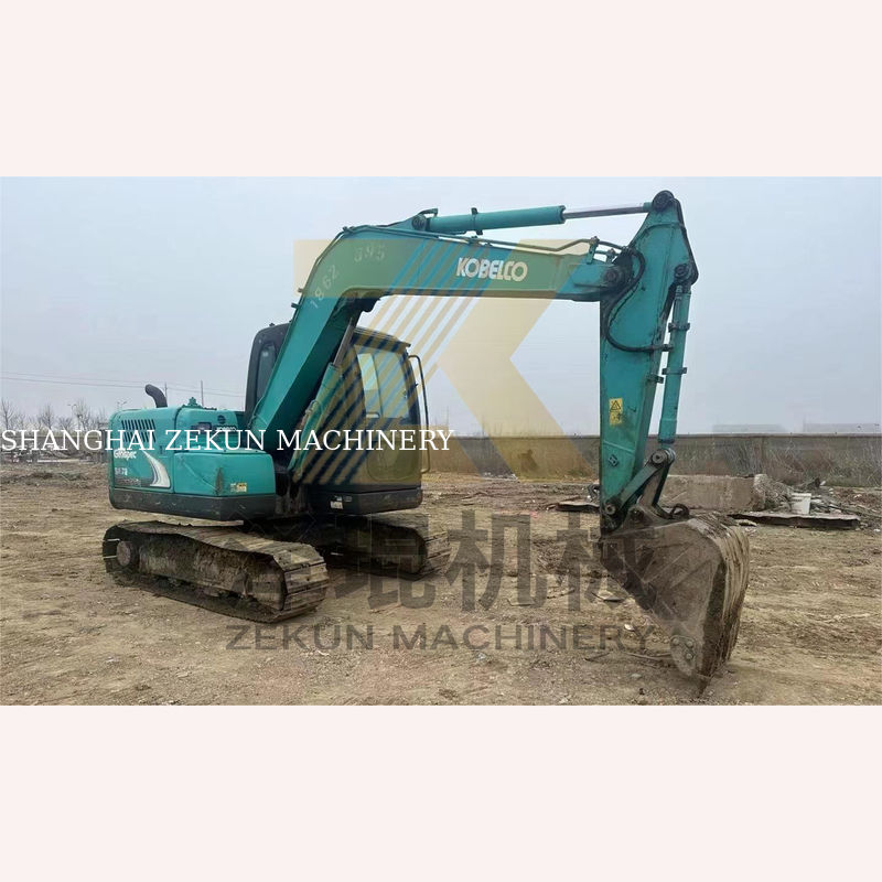 0.4m3 বালতি ধারণক্ষমতা 2017 ব্যবহৃত কোবেলকো 907 E307D Sk75 Sk75-11 সাংহাইতে খননকারী