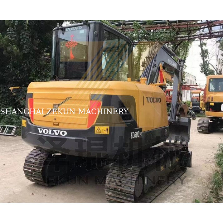 Other Hydraulic Valve Used ভলভো ইসি৫৫ ইসি৬০ মিনি এক্সক্যাভেটর with Low Working Hours