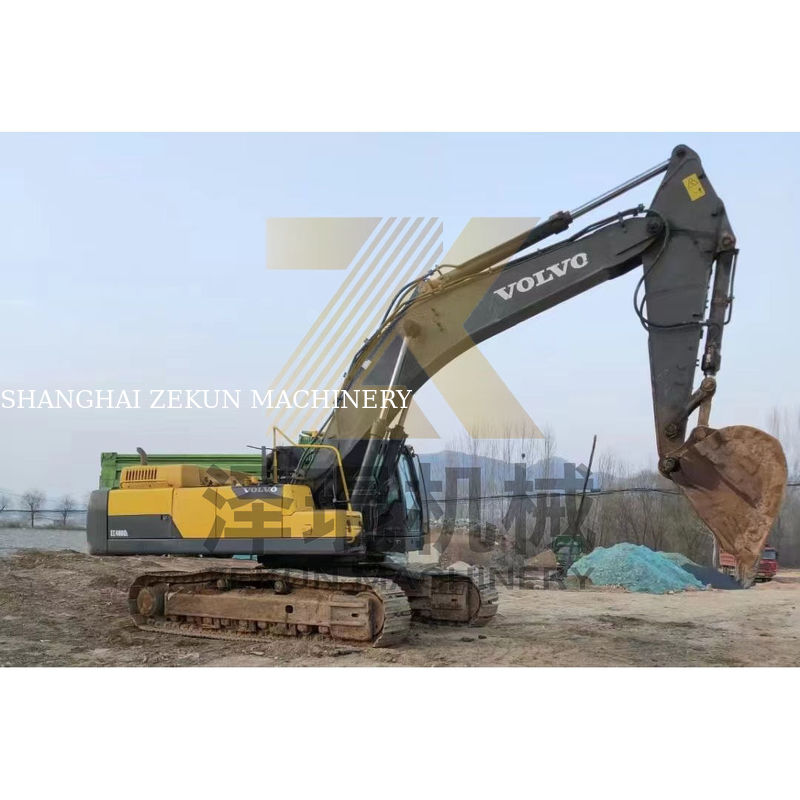 ব্যবহৃত 2019 ভলভো EC480D EC480DL ক্রলার এক্সক্যাভারেটর সাংহাইতে 4001-6000 কাজের ঘন্টা