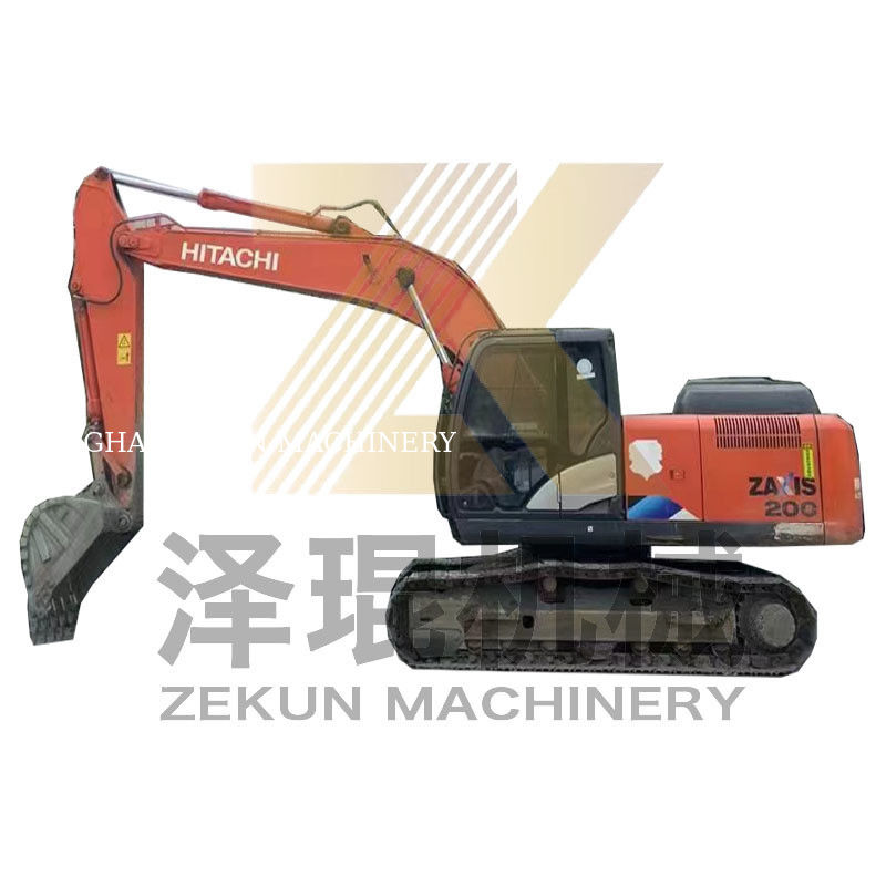 ভালো অবস্থায় ব্যবহৃত হিটাচি ZX200-3 ZX200-5 SH200-5 CX210B সেকেন্ড হ্যান্ড এক্সক্যাভারেটর
