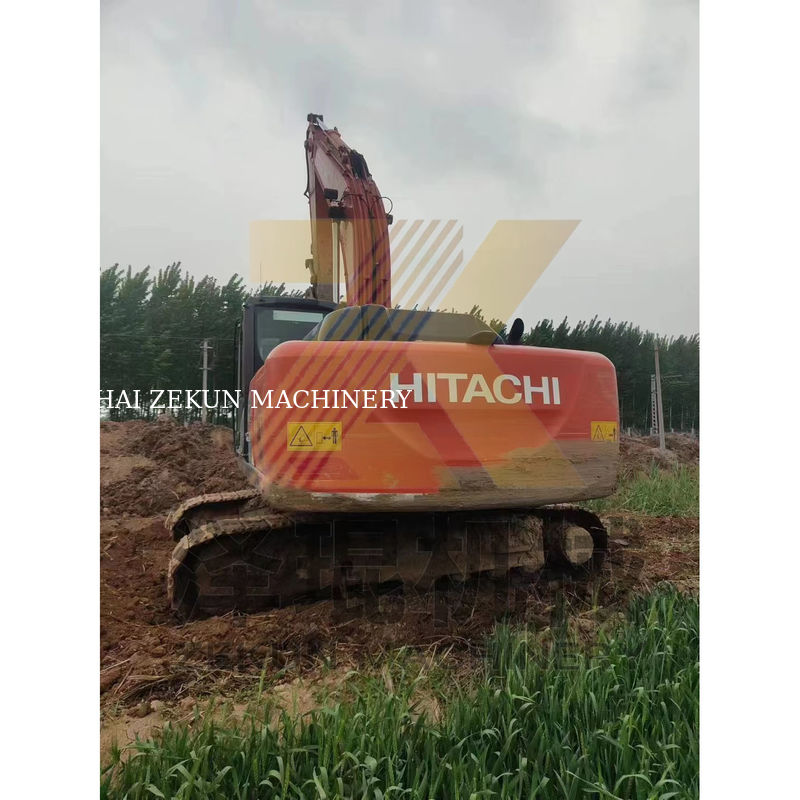 4475 কাজের ঘন্টা ব্যবহৃত হিটাচি ZX200 ZX200-3 ZX200-6 ক্রলার এক্সক্যাভারেটর নির্মাণের জন্য