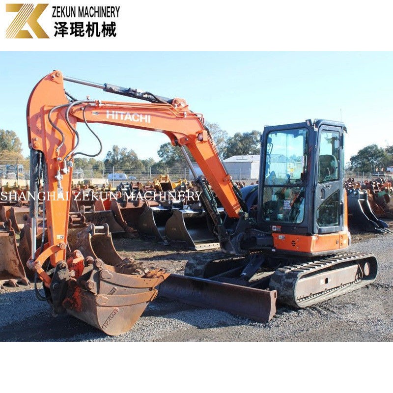 মুভিং টাইপ ক্রলার-টাইপ হিটাচি ZX55-5A 0.19m3 বালতি ধারণক্ষমতা সঙ্গে Excavator