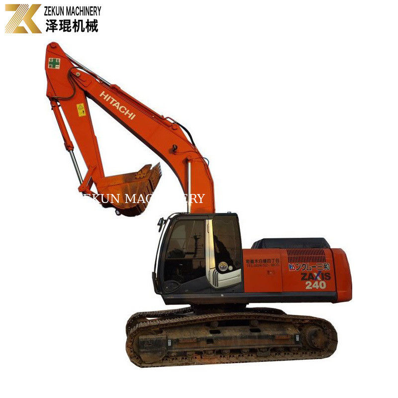 ব্যবহৃত হিটাচি ZX240 Excavator 24 টন জাপান মূল 2011 বছর 2001-4000 কাজের সময়
