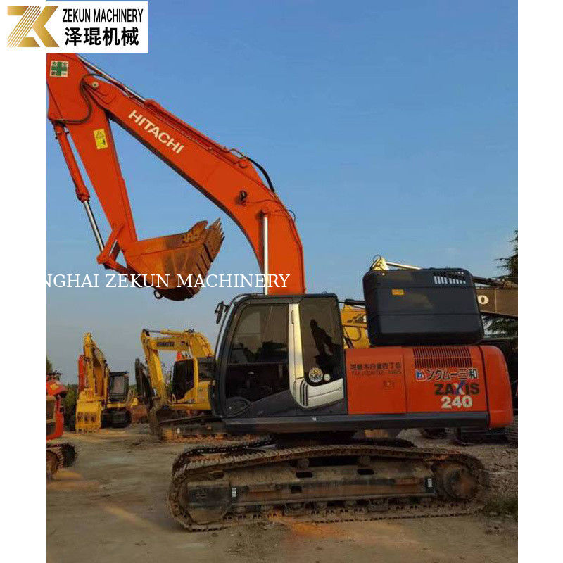 ব্যবহৃত হিটাচি ZX240 Excavator 24 টন জাপান মূল 2011 বছর 2001-4000 কাজের সময়