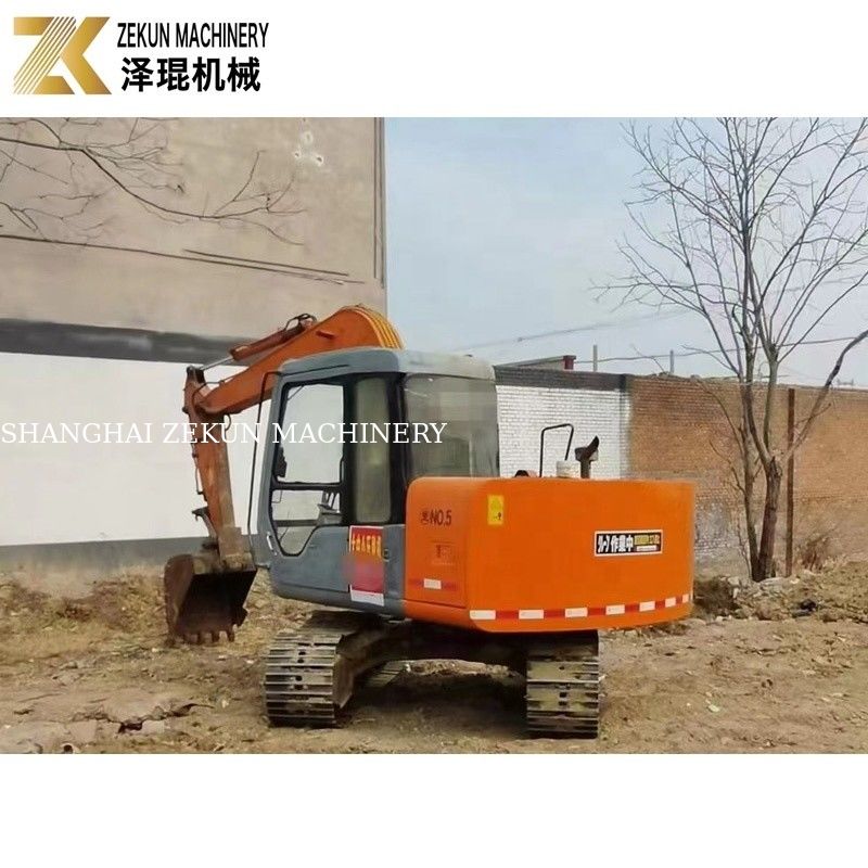 ম্যানুয়াল খননকারী হিটাচি ZX60 ক্রলার খননকারী 0.22m3 বালতি ধারণক্ষমতা 2013 বছর