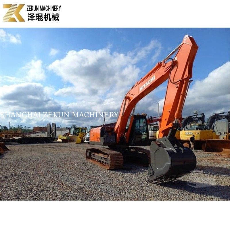 ব্যবহৃত হিটাচি ZX210 Excavator ZX210LC ZX210LC-3 মূল জাপানি ইঞ্জিন সঙ্গে গরম