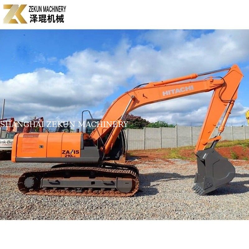 ব্যবহৃত হিটাচি ZX210 Excavator ZX210LC ZX210LC-3 মূল জাপানি ইঞ্জিন সঙ্গে গরম