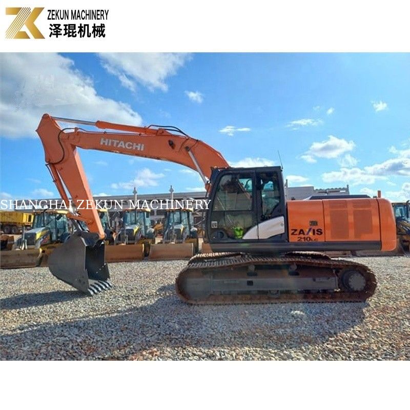 ব্যবহৃত হিটাচি ZX210 Excavator ZX210LC ZX210LC-3 মূল জাপানি ইঞ্জিন সঙ্গে গরম