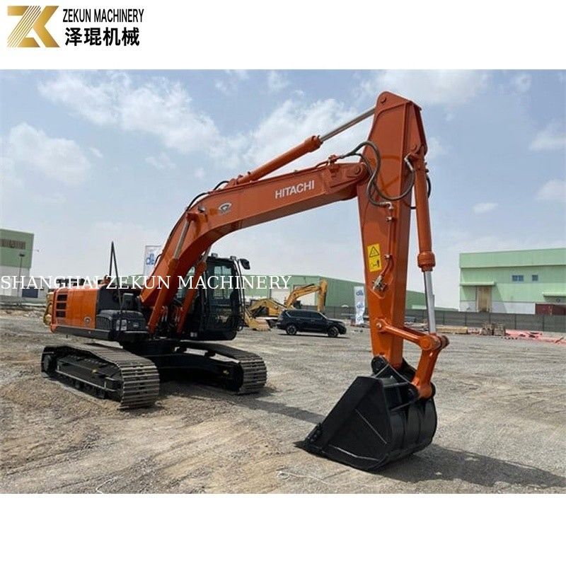 মাঝারি আকারের ZX220LC Excavator With For Construction Digging 22 Ton Used হিটাচি 220