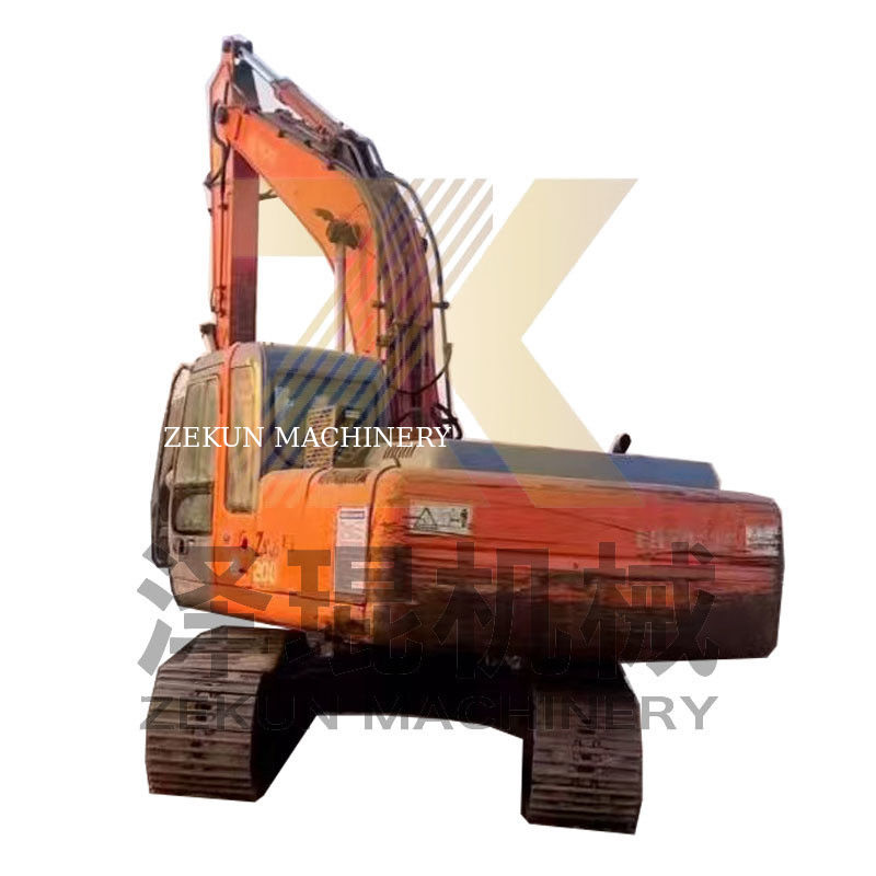 95% ব্যবহৃত হিটাচি ZX200-6 নির্মাণ যন্ত্রপাতি অপারেশন এবং কাজ জন্য Excavator