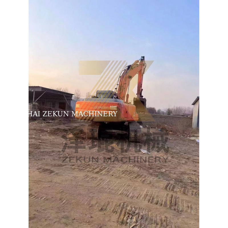 95% ব্যবহৃত হিটাচি ZX200-6 নির্মাণ যন্ত্রপাতি অপারেশন এবং কাজ জন্য Excavator