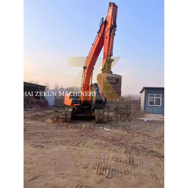 95% ব্যবহৃত হিটাচি ZX200-6 নির্মাণ যন্ত্রপাতি অপারেশন এবং কাজ জন্য Excavator