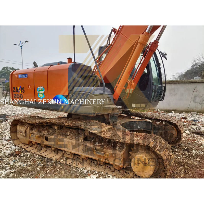আপনার নির্মাণের প্রয়োজনের জন্য ব্যবহৃত হিটাচি ZX200-5 এক্সক্যাভেটর 20 টন মূল জাপান