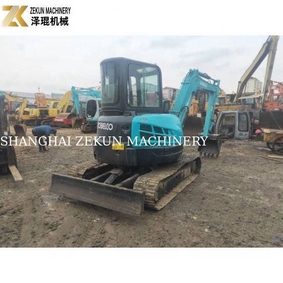 ব্যবহৃত Kobelco SK55 Excavator মূল ইঞ্জিন কম কাজের সময় 1000-3000