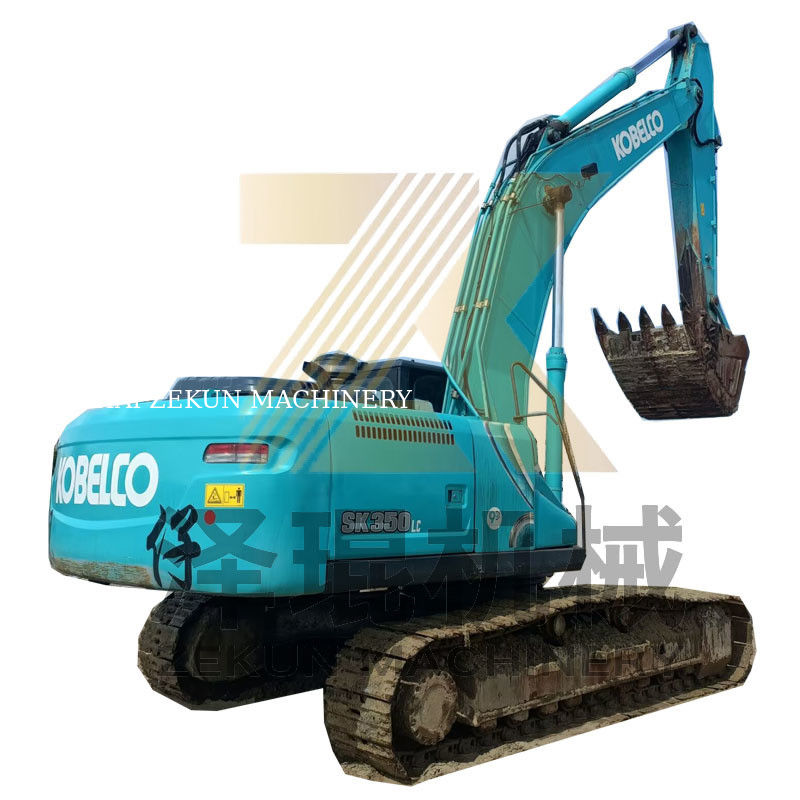2020 ব্যবহৃত কোবেলকো এসকে 350 এলসি -10 বড় ক্রলার হাইড্রোলিক এক্সক্যাভেটর ভাল অবস্থায়