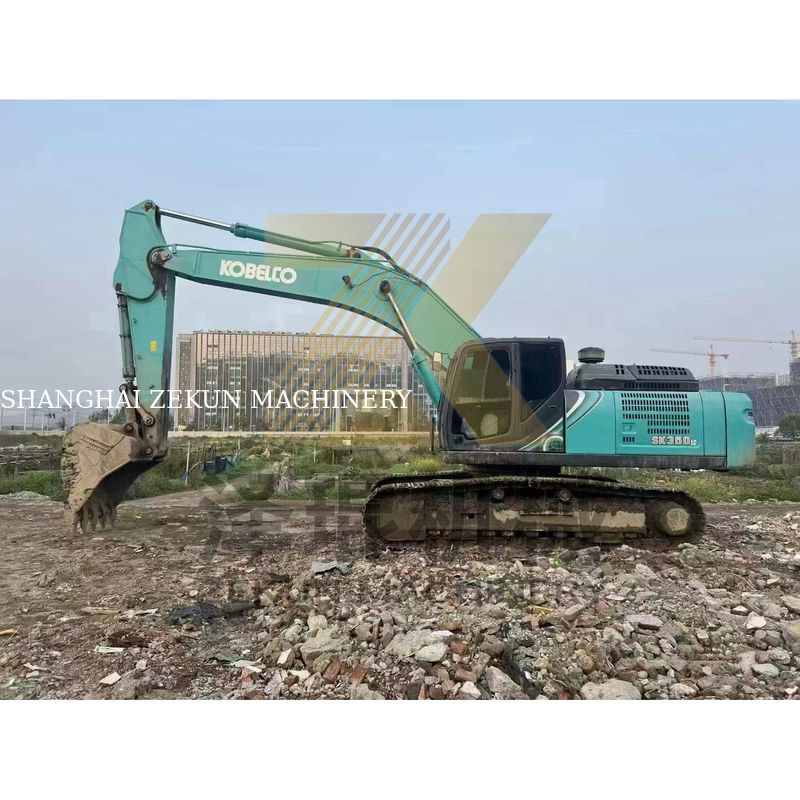 35 টন ব্যবহৃত কোবেলকো SK350 SK350-8 SK350-10 হাইড্রোলিক এক্সক্যাভারেটর ভাল পারফরম্যান্স সহ