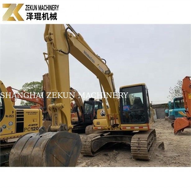 সাশ্রয়ী মূল্যের 63kw Komatsu PC120-6 ক্রলার এক্সক্যাভারেটর 120 6 8 কৃষি খনন জন্য