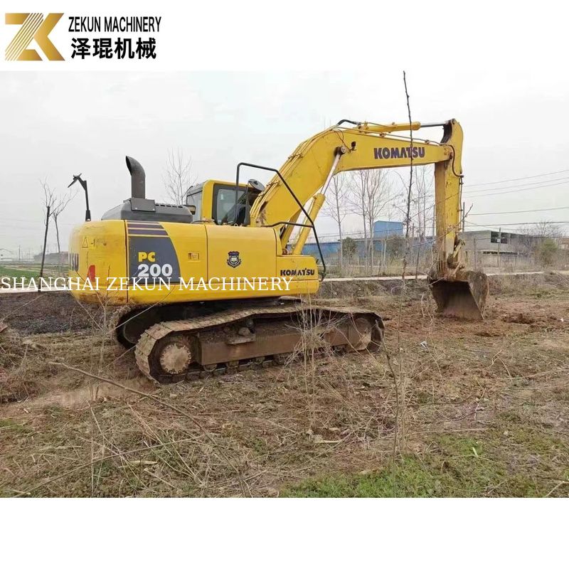 ব্যবহৃত Komatsu PC200-8MO ক্রলার এক্সক্যাভেটর 2001-4000 ঘন্টা মাঝারি আকারের