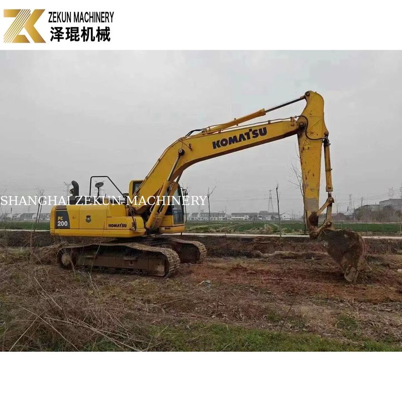 ব্যবহৃত Komatsu PC200-8MO ক্রলার এক্সক্যাভেটর 2001-4000 ঘন্টা মাঝারি আকারের