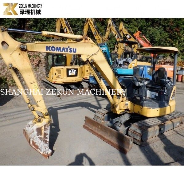 জাপান ছোট ব্যাগার 5.5 টন ব্যবহৃত Komatsu PC55 Excavator PC55MR PC55MR-2