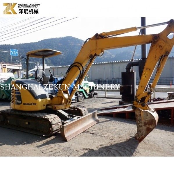 জাপান ছোট ব্যাগার 5.5 টন ব্যবহৃত Komatsu PC55 Excavator PC55MR PC55MR-2