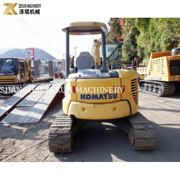 জাপান ছোট ব্যাগার 5.5 টন ব্যবহৃত Komatsu PC55 Excavator PC55MR PC55MR-2