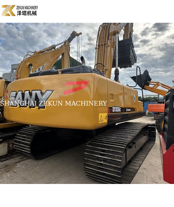 Sany 335 Excavator with and Good Condition Working Hours 1690 বালতি ধারণক্ষমতা 1.5 মি 3