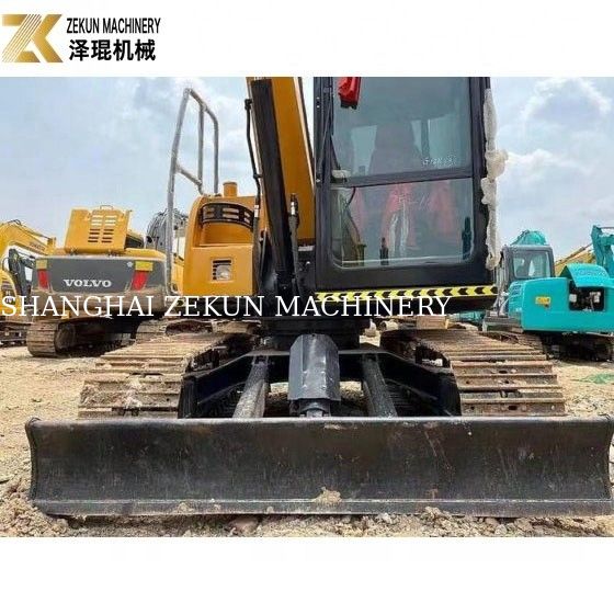 0.28m3 বালতি ক্ষমতা এবং 2001-4000 কাজের ঘন্টা সঙ্গে ব্যবহৃত Sany SY75 Excavator