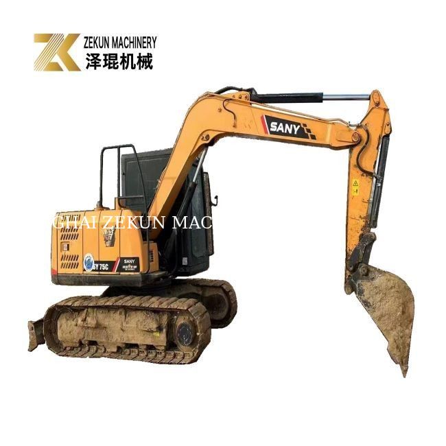 40.9kw পাওয়ার এবং কম ঘন্টা সঙ্গে ব্যবহৃত SANY 75C Excavator বিক্রয়ের জন্য
