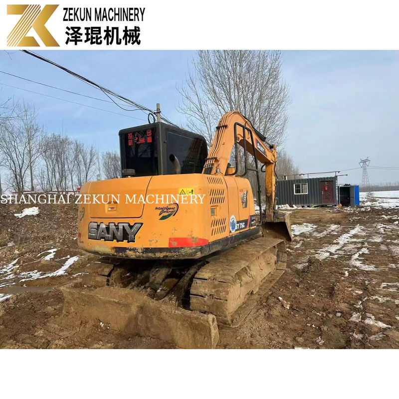 40.9kw পাওয়ার এবং কম ঘন্টা সঙ্গে ব্যবহৃত SANY 75C Excavator বিক্রয়ের জন্য