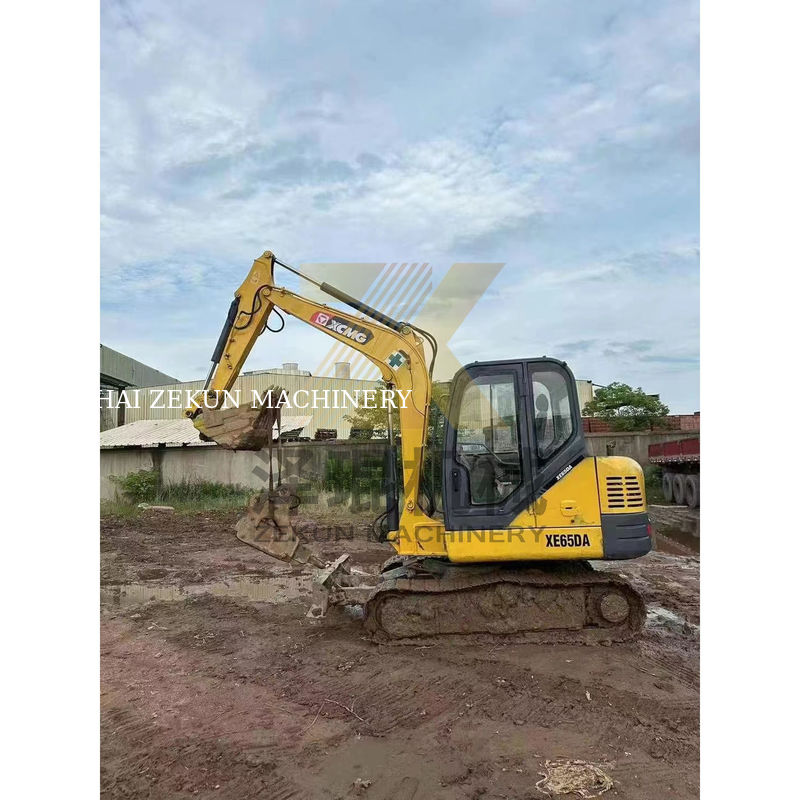 2019 XE65DA 6.5 টন ক্রলার এক্সক্যাভার আপনার বাজেটের মধ্যে 0.25cbm বালতি সহ