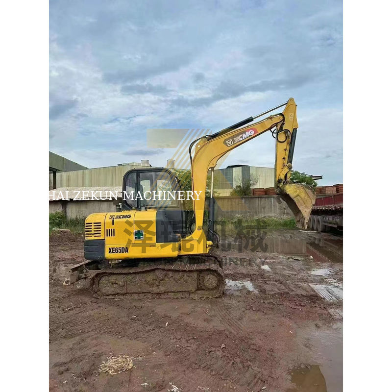 2019 XE65DA 6.5 টন ক্রলার এক্সক্যাভার আপনার বাজেটের মধ্যে 0.25cbm বালতি সহ