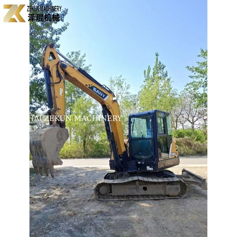 স্যানি ৫৫ এক্সক্যাভেটর SY55C-৯ ৫.৫ টন অপারেটিং ওজন মূল পেইন্ট