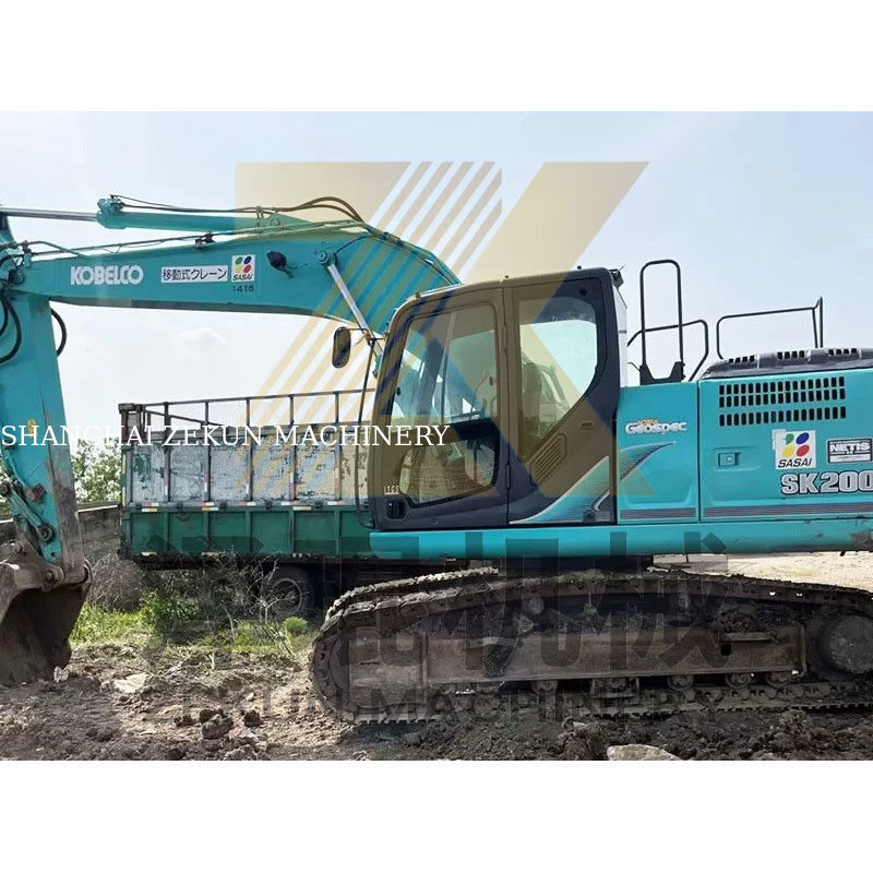 অন্যান্য হাইড্রোলিক পাম্প ব্যবহৃত Kobelco SK200-8 Excavator এবং 20000 KG মেশিন ওজন