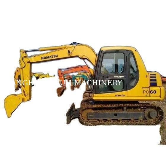 ব্যবহৃত কোমাটসু পিসি৬০-৭ এক্সক্যাভেটর জাপান থেকে মূল ২ টন অপারেটিং ওজনের সেকেন্ড হ্যান্ড মিনি এক্সক্যাভেটর