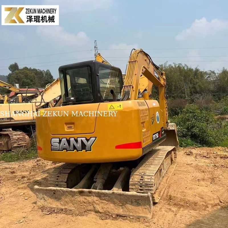 স্যানি ৭৫সি এক্সক্যাভেটর এসওয়াই৭৫সি-৮ এসওয়াই৭৫সি প্রো ৪৩ কেডব্লিউ ইঞ্জিন নির্মাণ প্রকল্পের জন্য উপযুক্ত