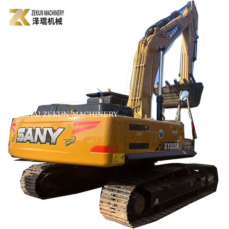ব্যবহৃত Sany 335 Excavator 4000 কাজের ঘন্টা 35 টন অপারেটিং ওজন