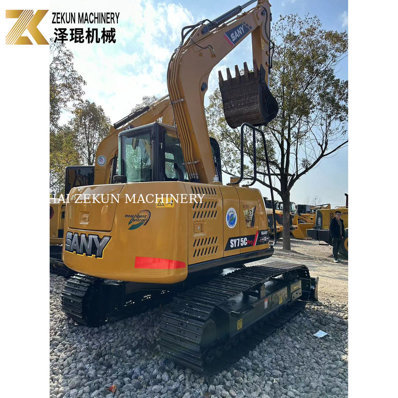 ব্যবহৃত Sany SY75C প্রো মিনি এক্সক্যাভার 7.5T 0.28m3 বালতি হাইড্রোলিক ভালভ