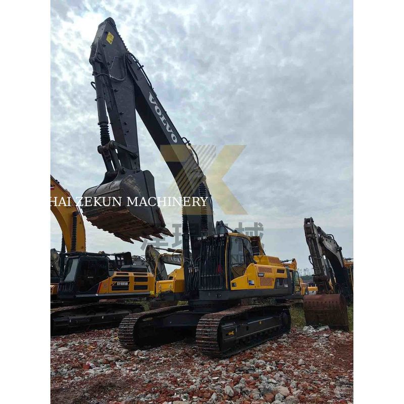 ব্যবহৃত ভলভো Ec480DL Excavator 1.77-3.8m3 বালতি ধারণক্ষমতা এবং ভাল অবস্থায়