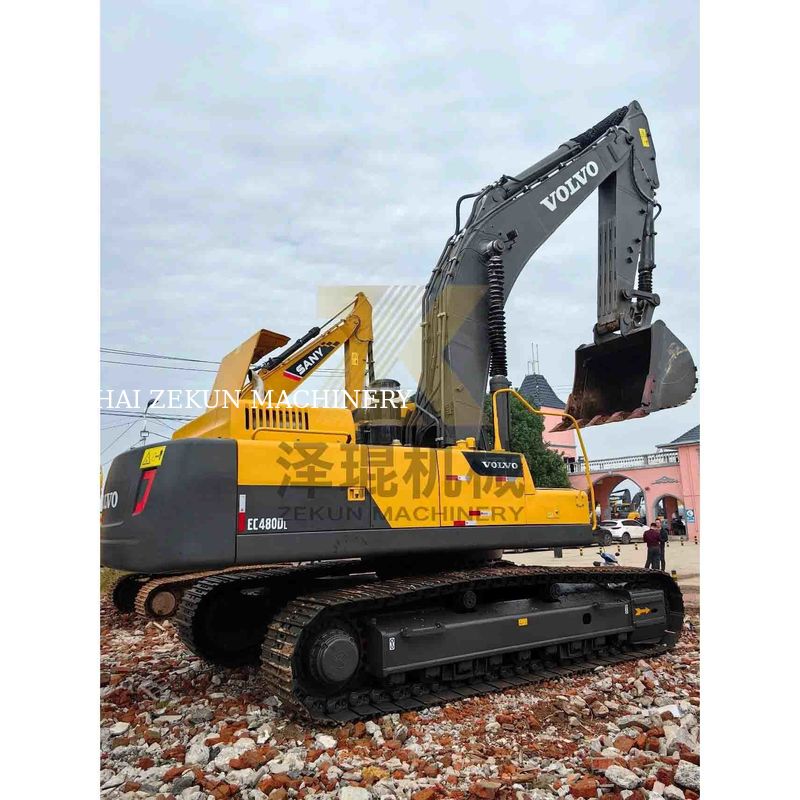 ব্যবহৃত ভলভো Ec480DL Excavator 1.77-3.8m3 বালতি ধারণক্ষমতা এবং ভাল অবস্থায়