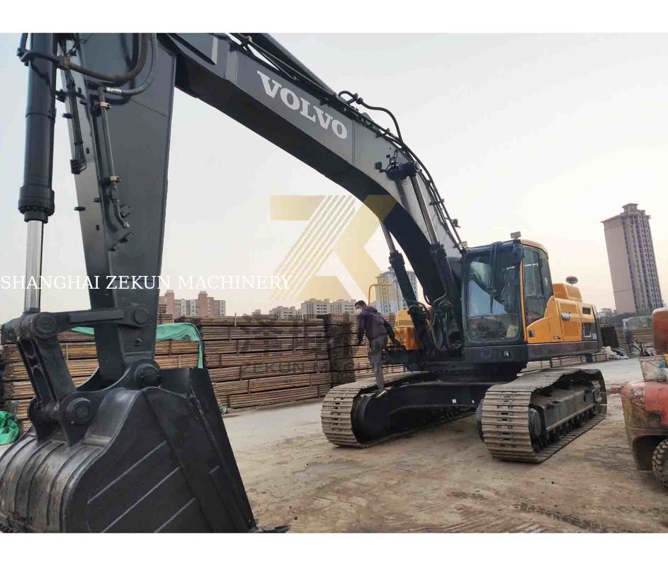ব্যবহৃত ভলভো ইসি 480 ডিএল এক্সক্যাভেটর 270 কেডব্লিউ পাওয়ার এবং 1.77 3.8 মি 3 বালতি ক্ষমতা