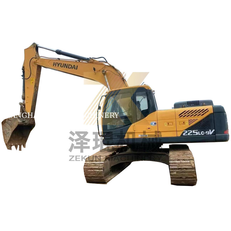 হিউন্ডাই 225LC-9S এক্সক্যাভেটর 112KW পাওয়ার মূল স্টক কোরিয়াতে