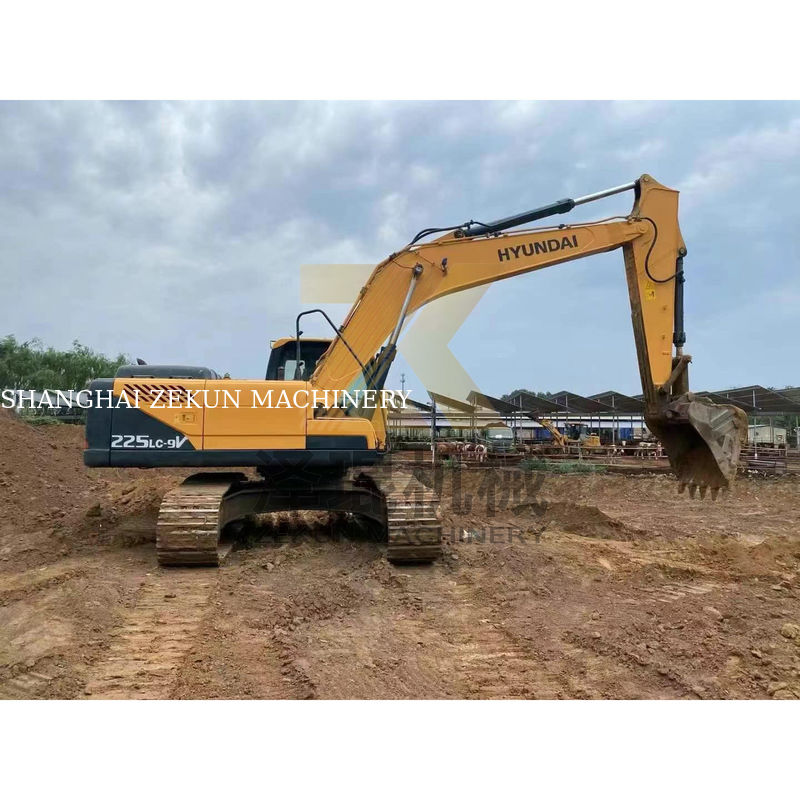 হিউন্ডাই 225LC-9S এক্সক্যাভেটর 112KW পাওয়ার মূল স্টক কোরিয়াতে