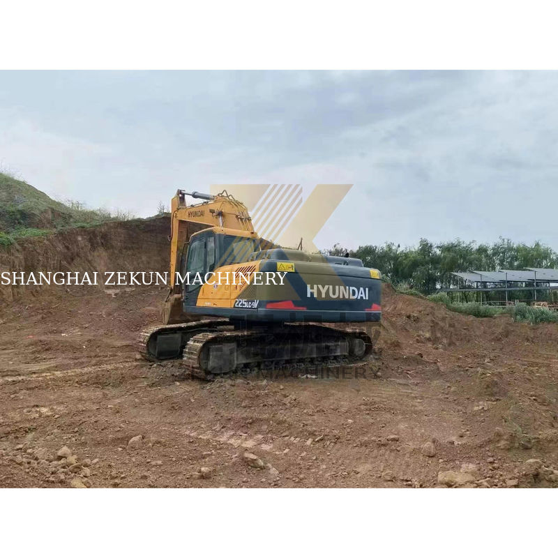 হিউন্ডাই 225LC-9S এক্সক্যাভেটর 112KW পাওয়ার মূল স্টক কোরিয়াতে
