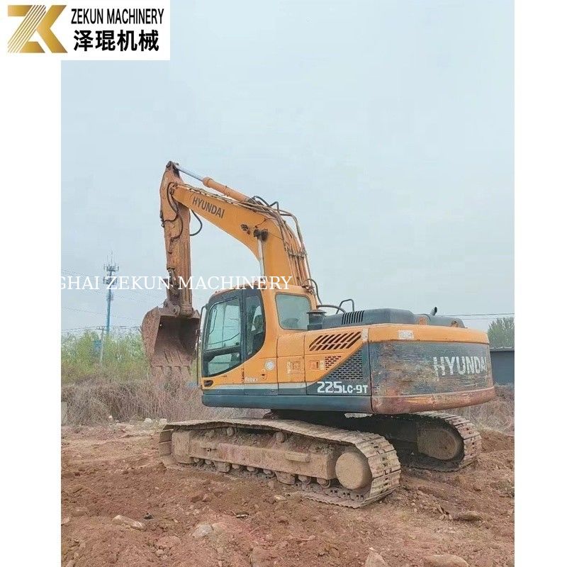 2019 কোরিয়া মূল 22 টন হুন্ডাই 225LC-9 R225-7 ক্রলার এক্সক্যাভেটর
