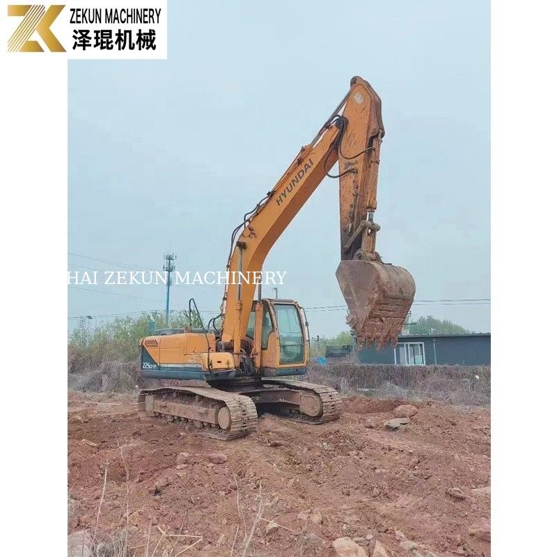 2019 কোরিয়া মূল 22 টন হুন্ডাই 225LC-9 R225-7 ক্রলার এক্সক্যাভেটর
