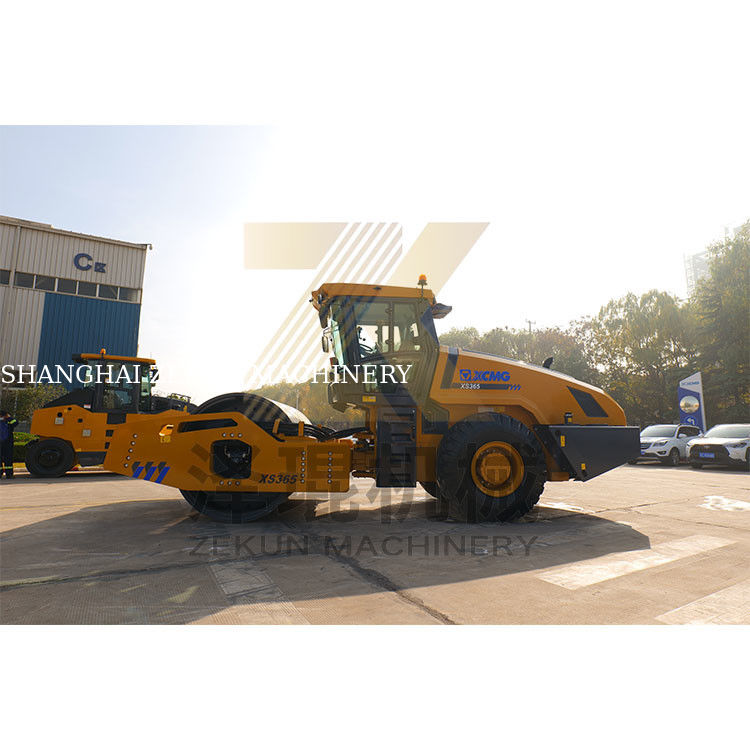 36T XCMG XS365 হাইড্রোলিক রোলার∙ চীন স্টেজ III∙ রোড সরঞ্জাম