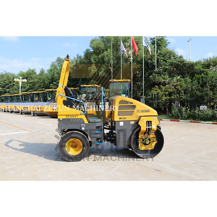 4 টন এক্সসিএমজি XD140VT কম্পন রোলার ইইউ পর্যায় V ইপিএ পর্যায় 4F
