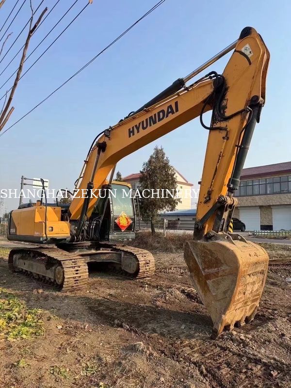 2018 R215VS Excavator 3 800 কাজের ঘন্টা ভারী দায়িত্বের কাজের জন্য উপযুক্ত